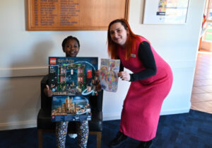 Students colour for Christie Centre