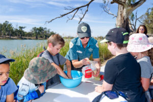 Junior rangers get a taste of outdoors in school holidays