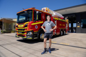 Fire station odyssey transforms youngster