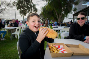 Beefed up crowd numbers swamp meat festival