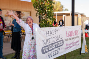 Big thank you to volunteers