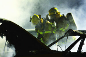 One step at a time: Firies break barriers