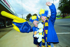 Eagle-eyed supporter