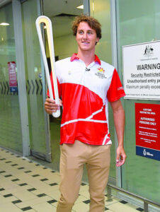 Baton starts Aussie trek