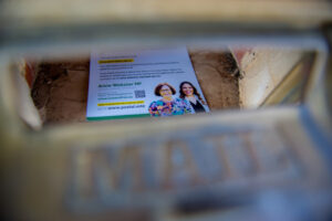 Webster distances herself from ‘no’ vote flyer