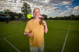 Country tennis players converge on Mildura’s world-class lawn courts