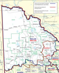 Mildura councillor slams proposed boundary change for Mallee electorate