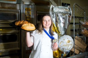 Hayley’s our bread winner