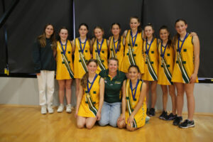 Carnival medals for local netball teams
