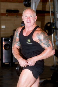 Age not a barrier for body builder Dale Leonard