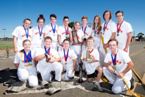 Mildura Junior Fire Brigade running on wins