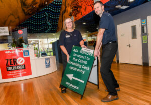 Hospital signs off on pandemic shift