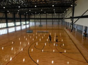 Mildura Sporting Precinct courts get shiny new finish