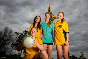 Matildas inspire young players
