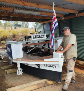 Major to paddle river under his own steam