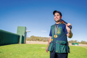 Olympic ambition: Luke Argiro has Tokyo shot