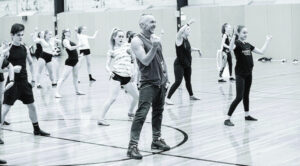 Dance guru Jason Coleman on the way to Mildura