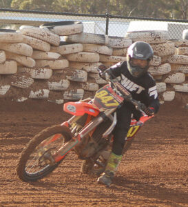 Hamish McCarten cleans up at motorcycle cup