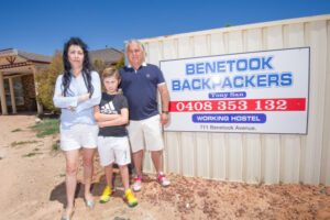 Without workers, Sunraysia backpacker hostels are 95% down