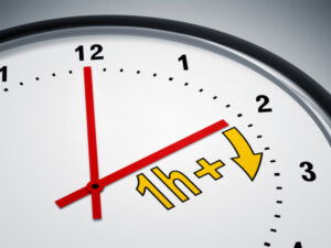 Daylight saving to start