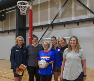 Netball coach’s boost