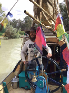 Camel trekker backs Darling-Barka River convoy’s goal