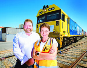 Freight gets back on the rails