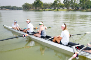 Fires force rowing camp move to Mildura