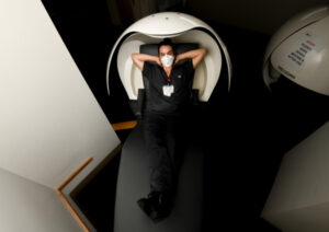 Nap pods give our hospital workers a well-deserved rest