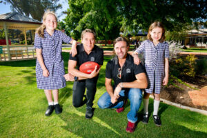 Footy stars give tips for success
