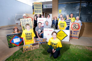 Urgent need at Calder Highway corner after 12 crashes