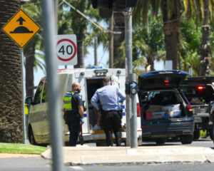 Three in custody after police swoop in CBD