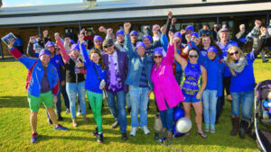 Purple people fight cancer