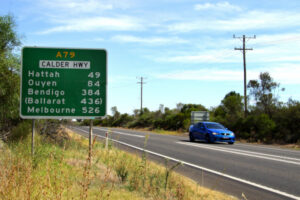 Major upgrade starts on Calder Highway