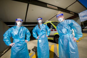 Hospital staff doing it tough to keep everyone safe