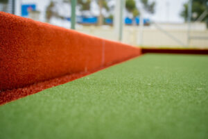 Artificial green eases pressure