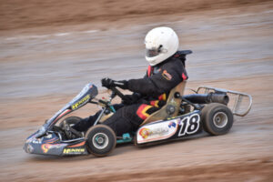 Fast action at major karting event