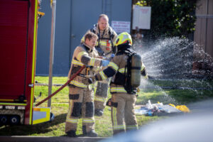 Firefighters douse ‘suspicious’ fire