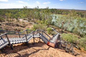 Merbein stairs rise from ashes