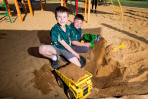 Irymple South Primary School sand play gets equipment gift