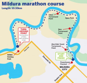 Mildura marathon course locked in