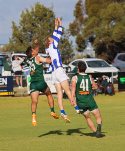 Key Kanga leaping forward