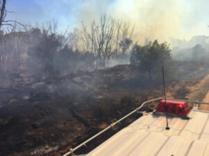 Euston fire under control