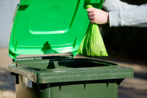 A lot of talk green bin talk is garbage