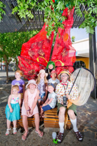 Catching up with the fun at Langtree Mall butterfly hunt