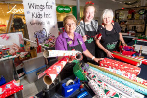 Shopping all wrapped up