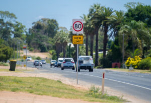 Highway speed cut to 80km/h
