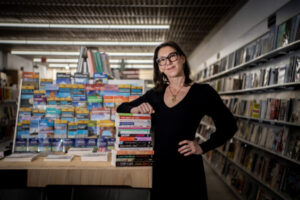 Bookshop owner turns new page