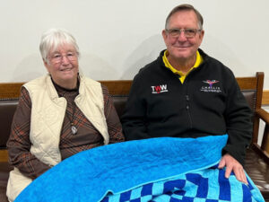 Warm gesture benefits sick kids