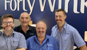 Mildura staff keep up appearances during Movember